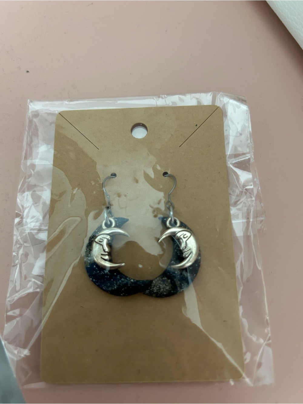 Moon earrings (no brand)